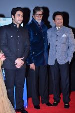 Adhyayan Suman, Amitabh Bachchan, Shekhar Suman at the launch of Shekar Suman